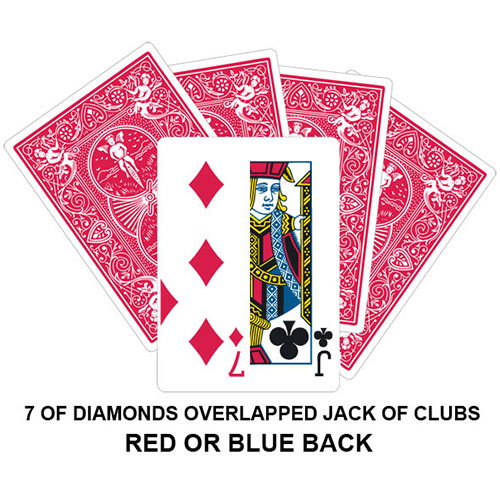 Seven Of Diamonds/Jack Of Clubs Overlapped