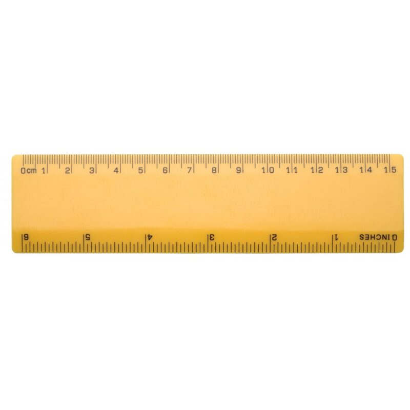 6 inches. Cm Ruler Print. Ruler with logo.