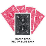 Black Back Card Gaff Card