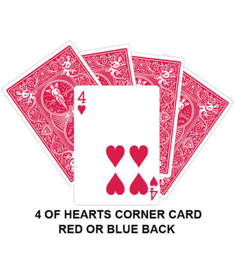 Zero Of Hearts playing card gaff magic