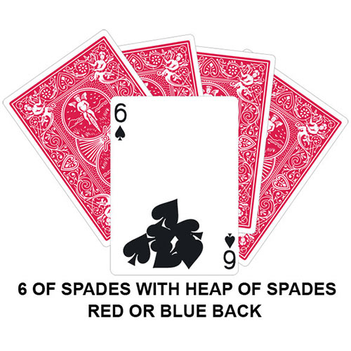 six of spades heap card