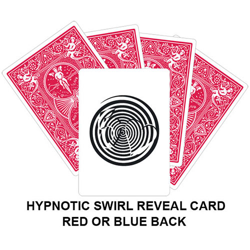 Hypnotic Swirl Reveal Gaff Card