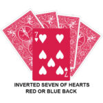 Inverter Seven Of Hearts Gaff Card