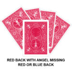 Red Back With Angel Missing Gaff Card