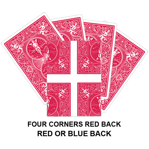 Four Corners Red Back Gaff Card