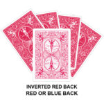 Inverted Red Back Gaff Playing Card