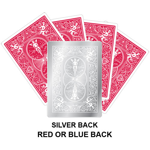 Silver Back Gaff Playing Card