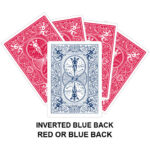 Inverted Blue Back Gaff Playing Card
