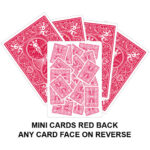 Mini Cards Red Back Gaff Playing Card