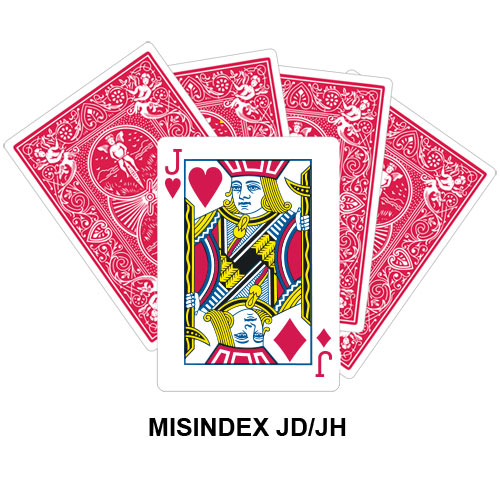 Mis Indexed JD/JH gaff card