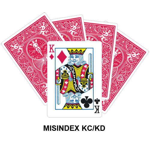 Bicycle Mis-Indexed Gaff Card 15 of Diamonds 