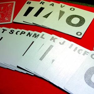 Alphabet Playing Cards With Index