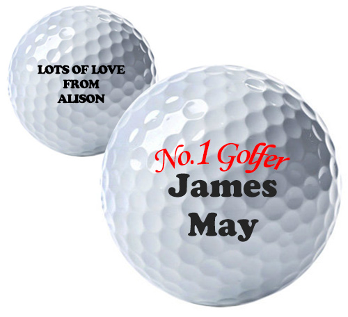 No.1 Golfer Personalised Golf Ball