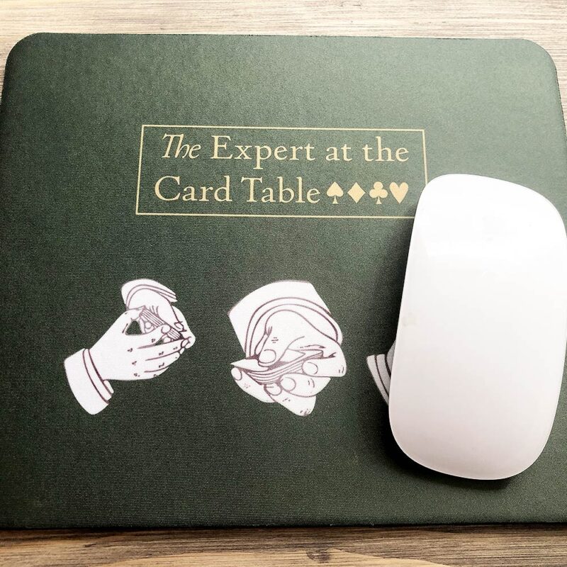 At the card table Erdnase mouse mat