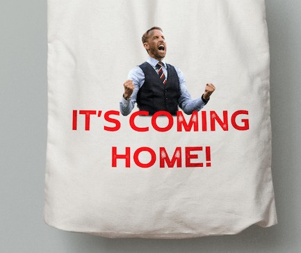 It's coming home tote