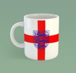 England three lions mug
