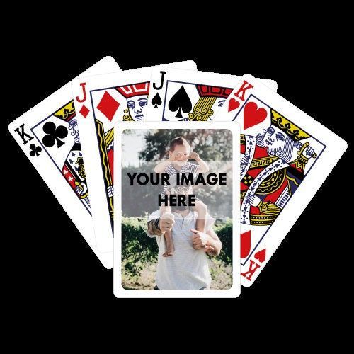 Custom Playing Cards - Your Image on a Bicycle Backed Deck