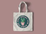 Custom Printed Tote Bag - Your Own Image on a Printed Shopping Bag