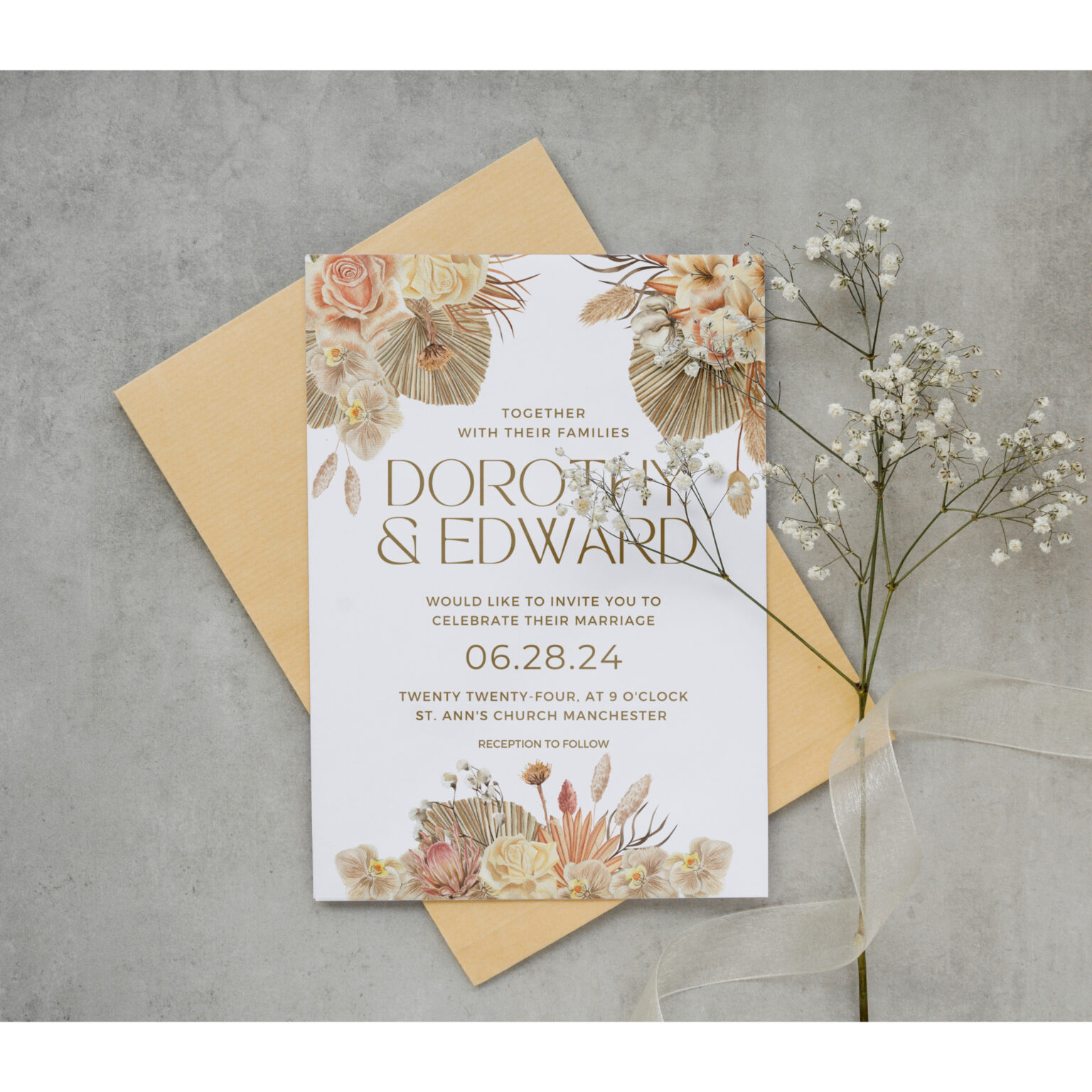 wedding invitations save the date