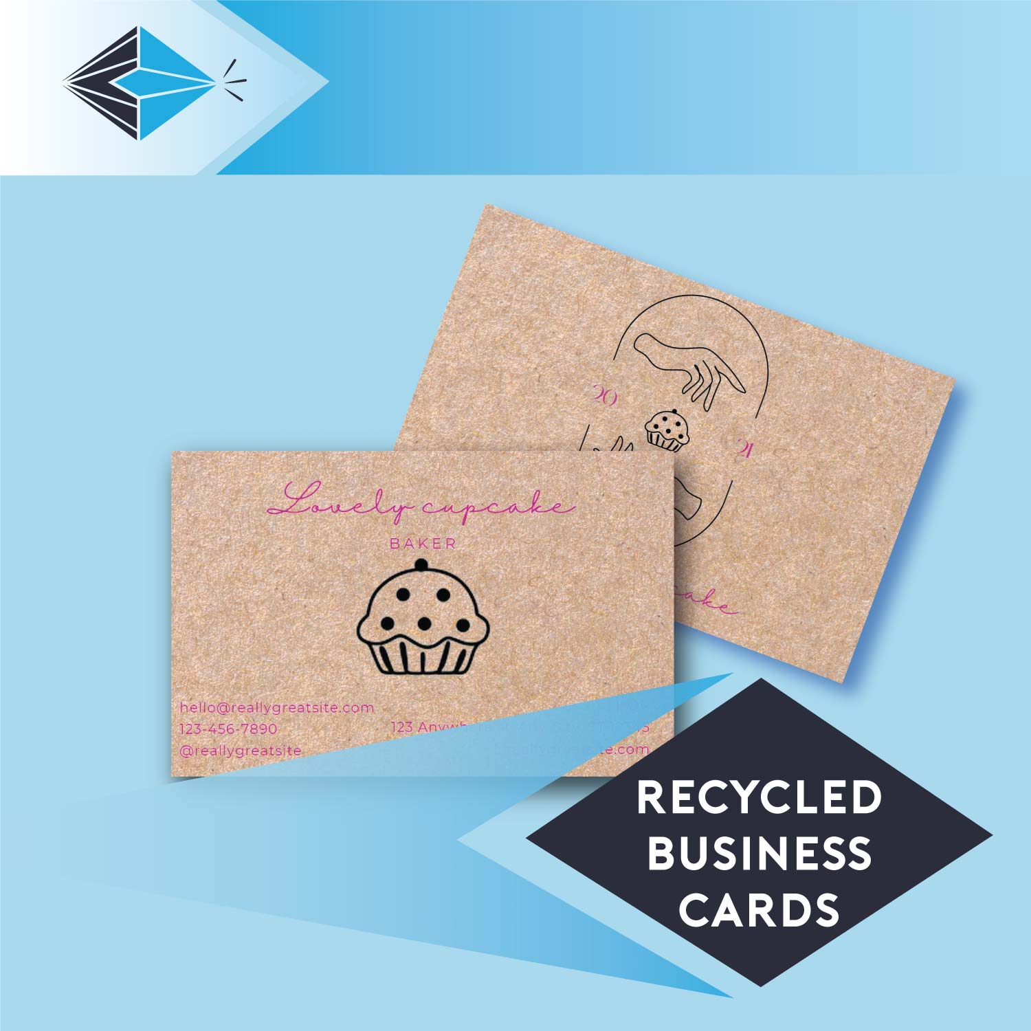 Recycled business cards eco friendly Manchester