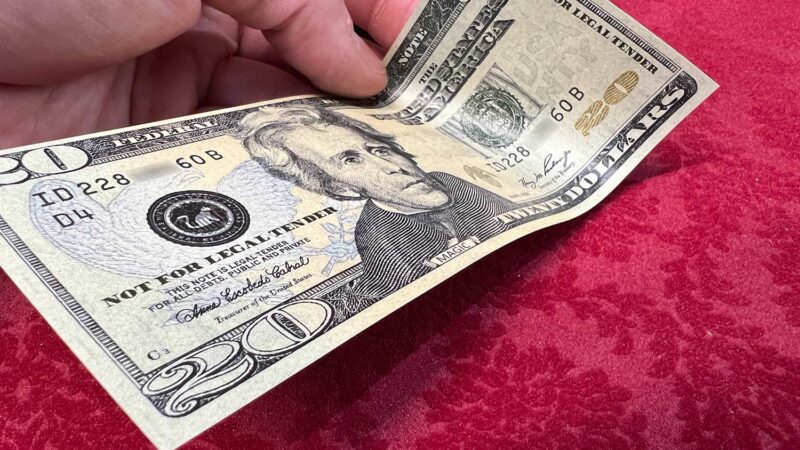 Impossible Tear Banknotes US Dollar Magic Trick