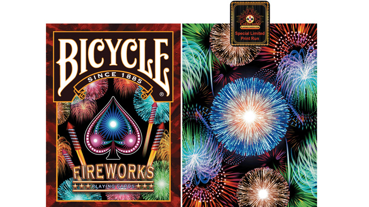 Bicycle Fireworks Playing Cards by Collectable Playing Cards