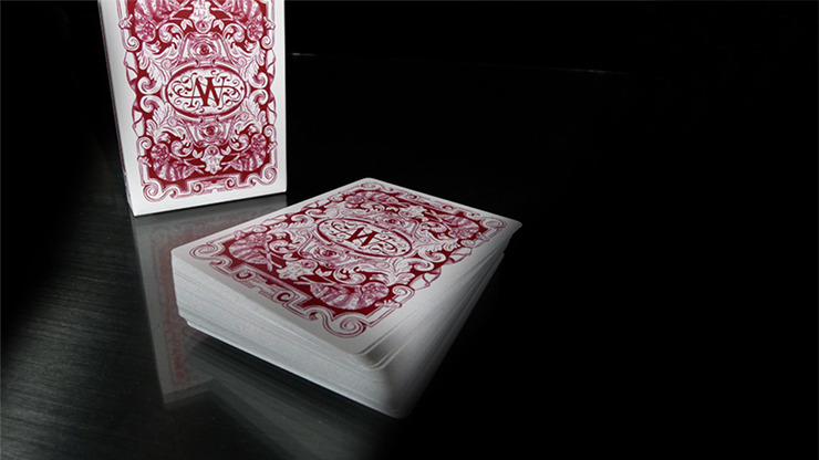Chameleon Playing Cards (Red) by Expert Playing Cards