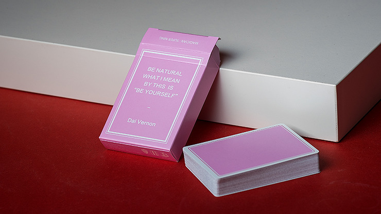Magic Notebook Deck - Limited Edition (Pink) by The Bocopo Playing Card Company