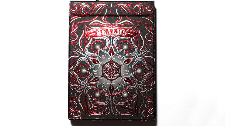 Realms (Red) Playing Cards