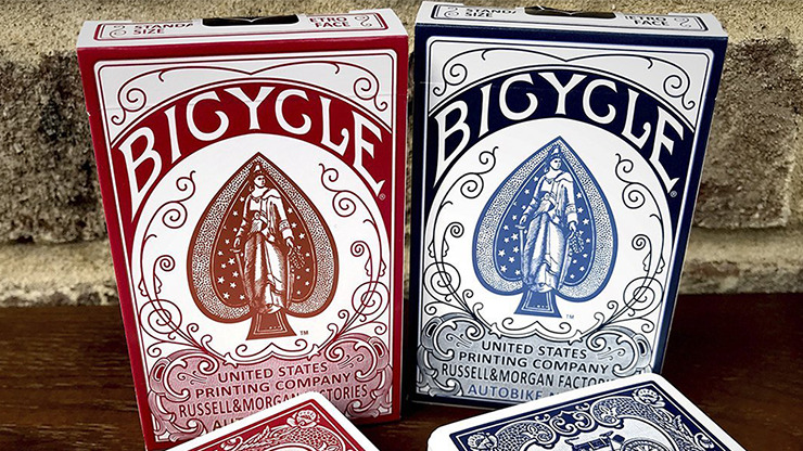 Bicycle AutoBike No. 1 (Blue) Playing Cards