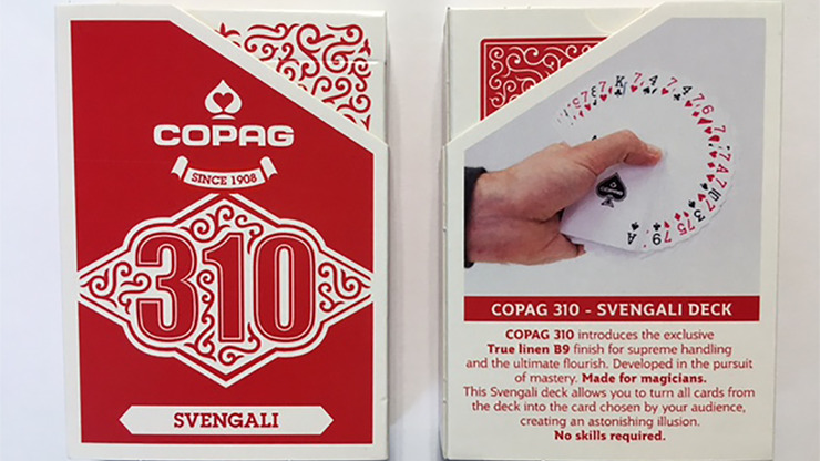 Copag 310 Svengali (Red) Playing Cards