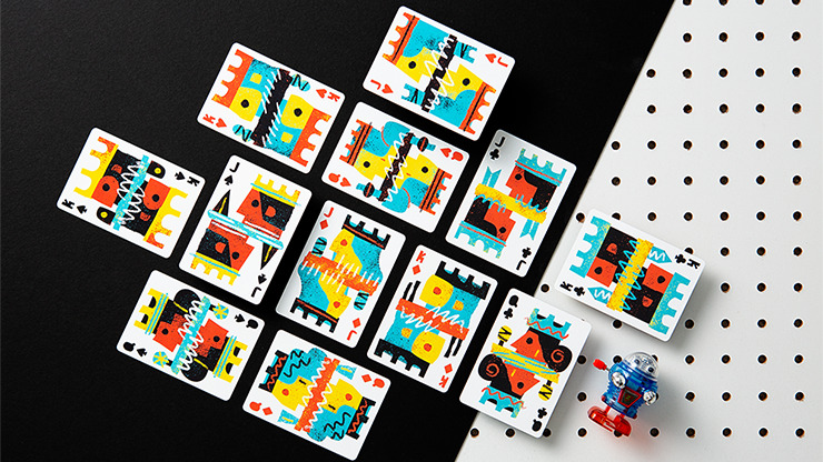 Off the Wall Playing Cards by Art of Play