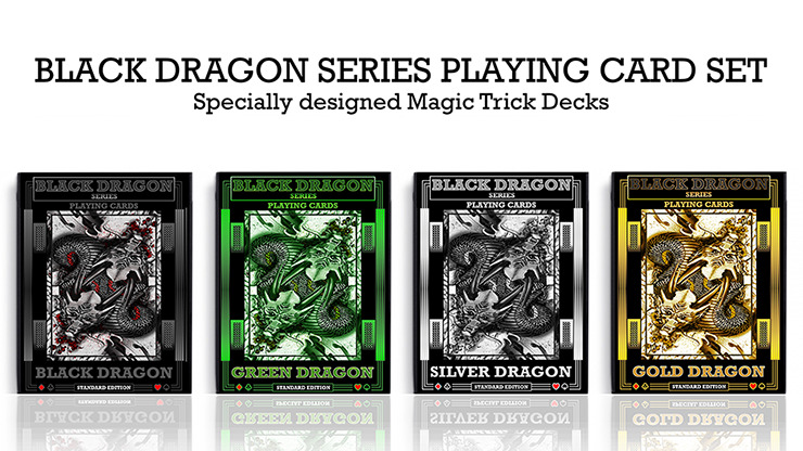 Silver Dragon (Standard Edition) Playing Cards by Craig Maidment