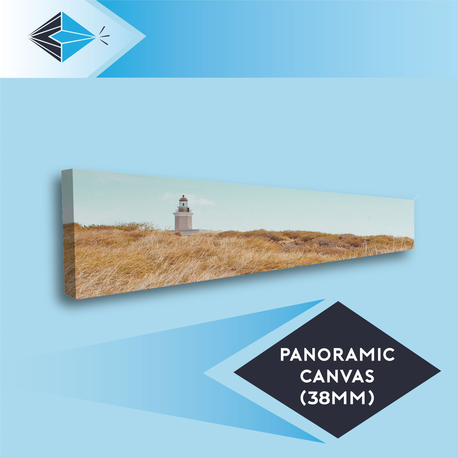 Canvas - Panoramic, 38mm Thick