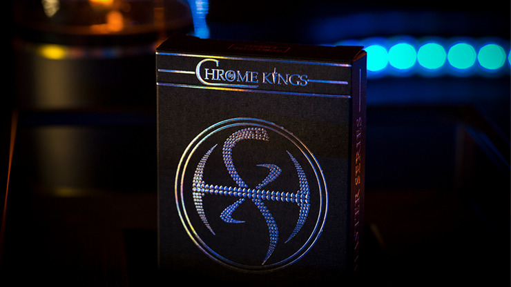 Chrome Kings Carbon Playing Cards (Foiled Edition)