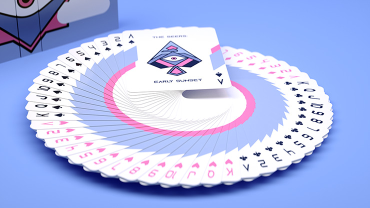 The Seers Aspectu V2: Early Sunset Playing Cards