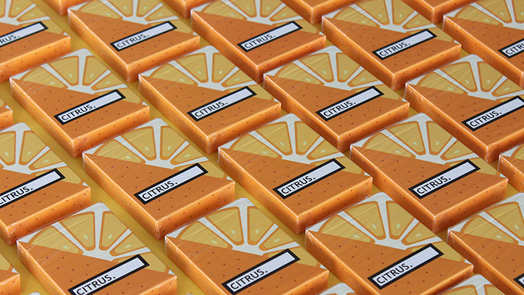 CITRUS Playing Cards by FLAMINKO Playing Cards