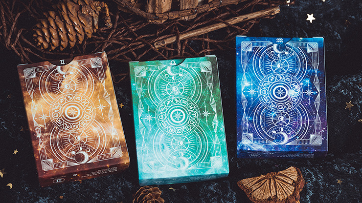 Solokid Constellation Series V2 (Gemini) Playing Cards by Solokid Playing Card Co.