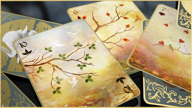 Entwined Vol.1 (Rose) Summer Playing Cards