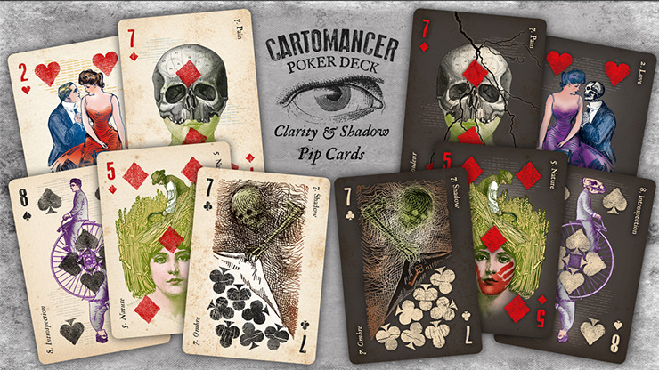 Cartomancer Clarity Classic (with Booklet) Playing Cards