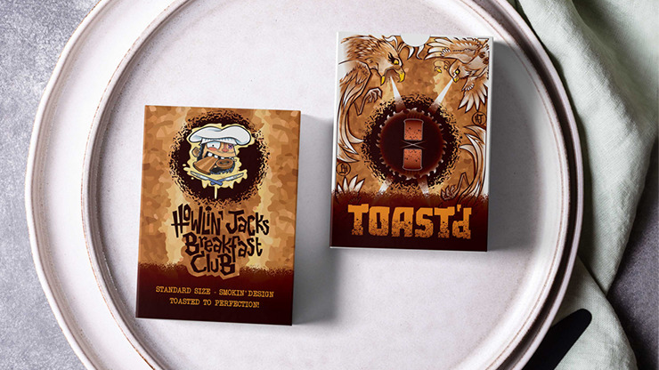 Toast'd Playing Cards by Howlin' Jack's