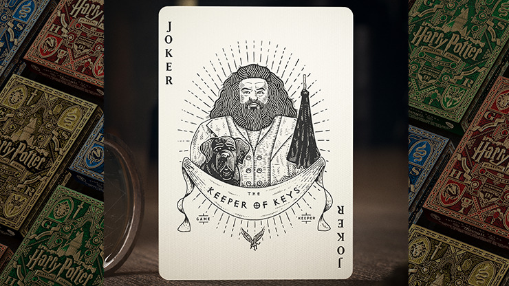 Harry Potter (Yellow-Hufflepuff) Playing Cards by theory11