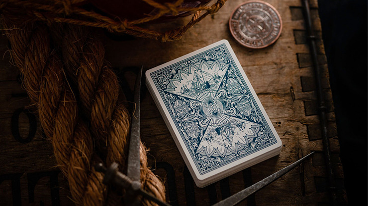 Pioneers (Blue) Playing Cards