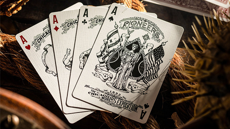 Pioneers (Blue) Playing Cards