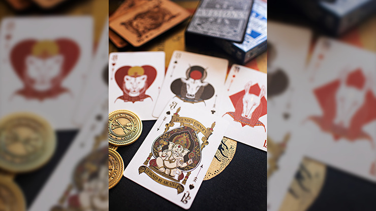 Visions (Past) Playing Cards by Wounded Corner