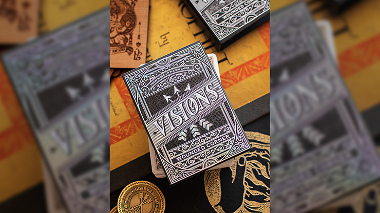 Visions (Present) Playing Cards by Wounded Corner