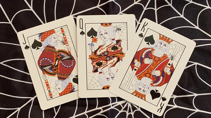 Bicycle Spider (Green) Playing Cards