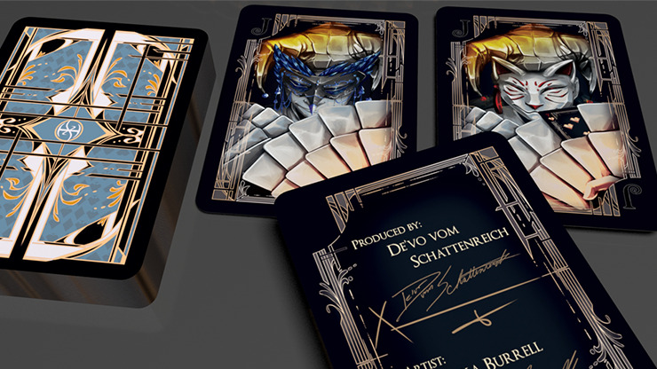 Card Masters Precious Metals (Foil) Playing Cards by Handlordz