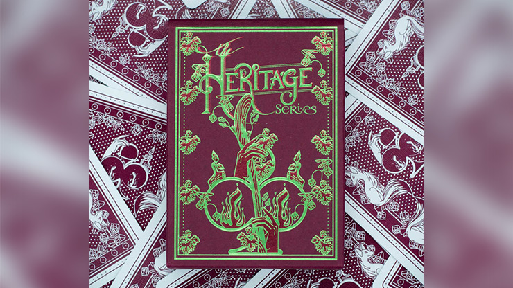 The Heritage Series Clubs Playing Cards