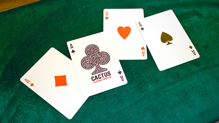 Cactus (Pink Quartz) Playing Cards
